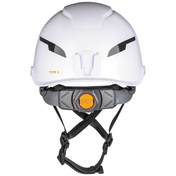 Safety Helmet, Type-2, Non-Vented Class E, White